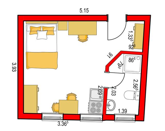 Appartement 8, Neue Straße, Bild 1