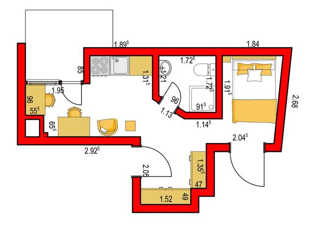 Appartement 9, Neue Straße, Bild 1