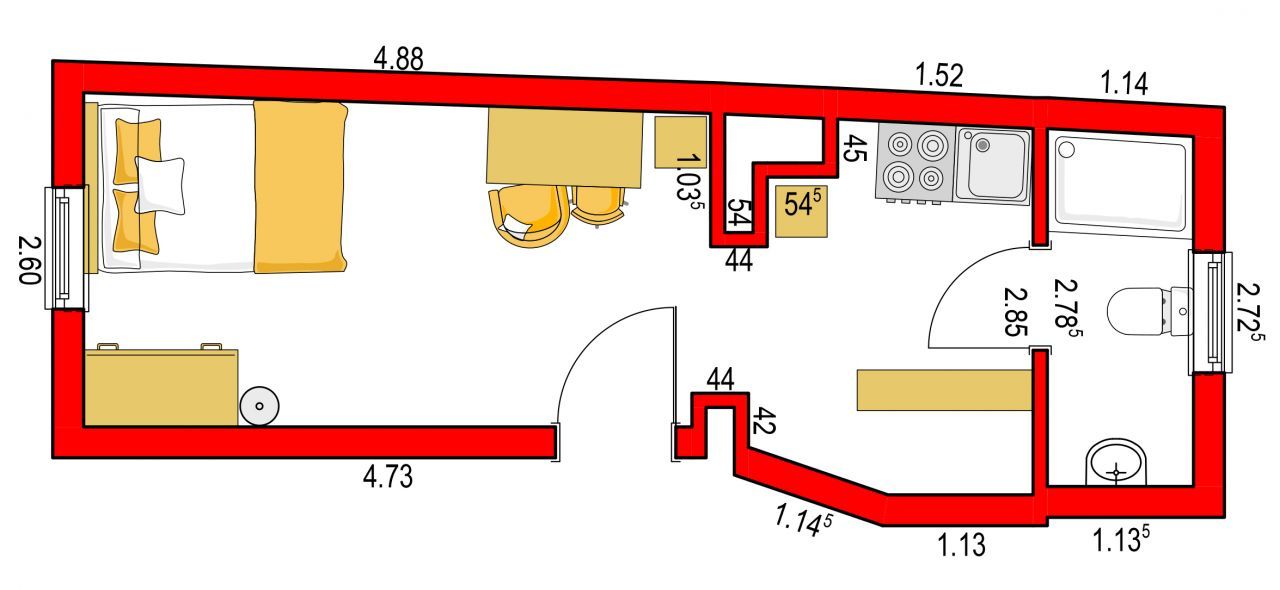 Appartement 1, Rosmarinstraße, Bild 1