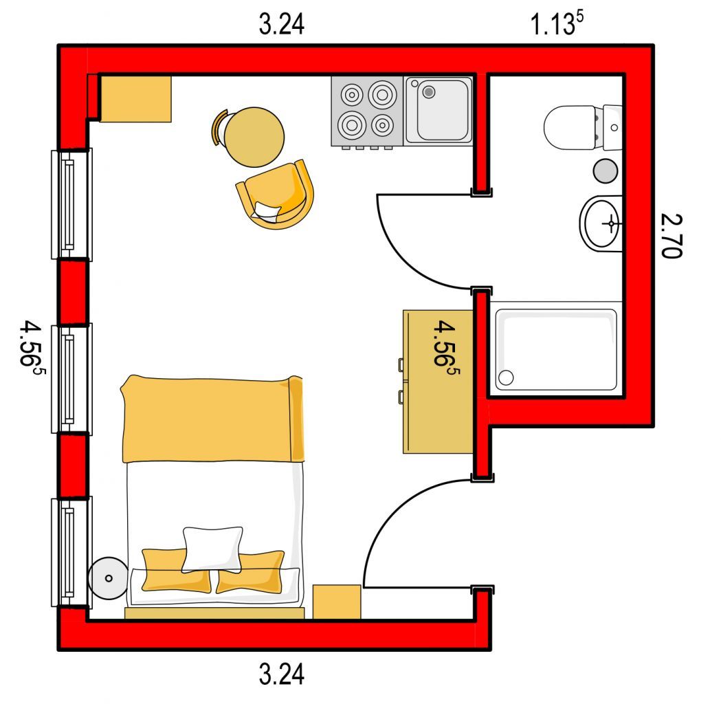 Appartement 3, Rosmarinstraße, Bild 1