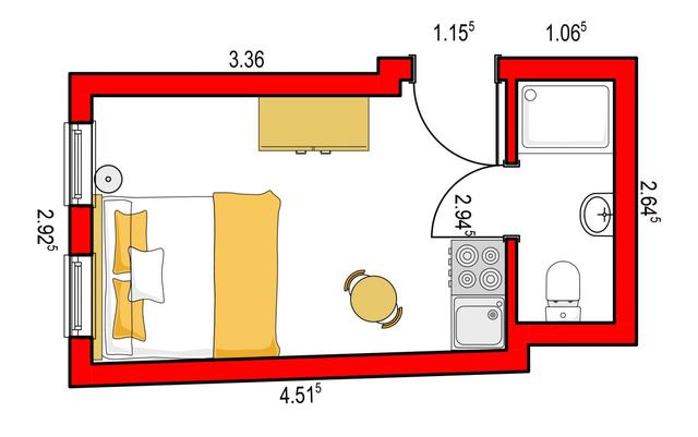 Appartement 4, Rosmarinstraße, Bild 1