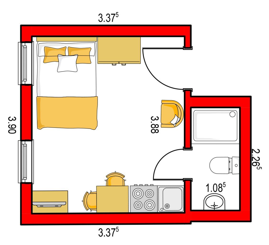 Appartement 6, Rosmarinstraße, Bild 1
