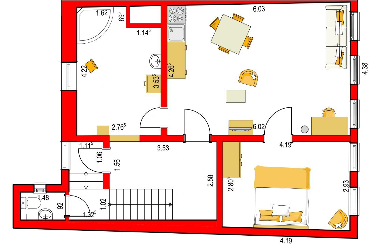 Appartement 7, Rosmarinstraße, Bild 1
