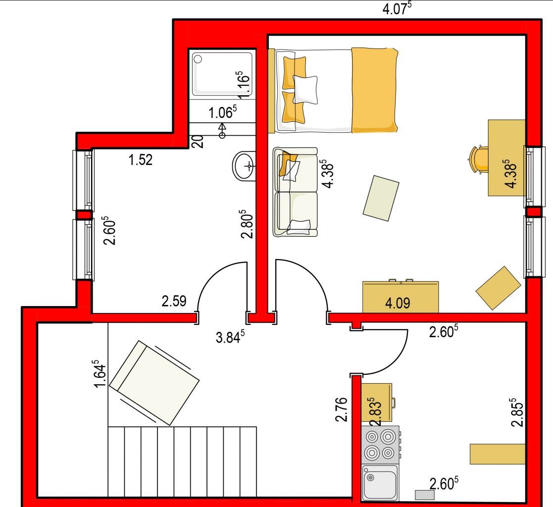Appartement 8, Rosmarinstraße, Bild 1