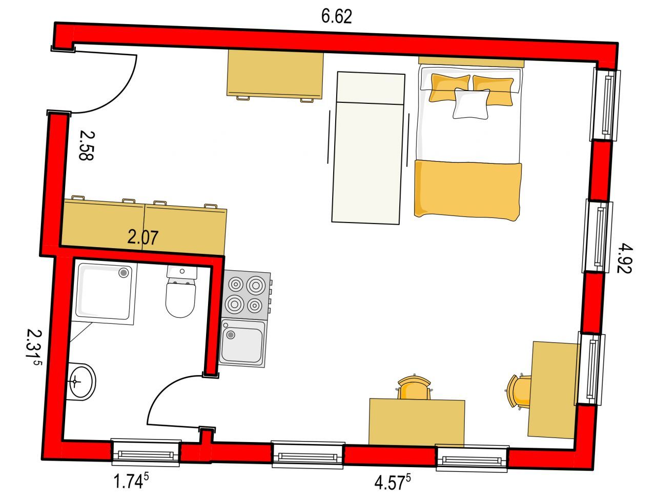Appartement 7, Neue Straße, Bild 1